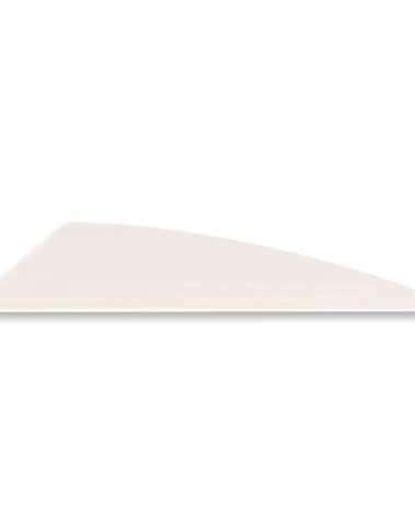 TAC Vanes 2.75" Driver Hybrid Vanes, White Vanes, Pack of 36, Vanes for Archery Bowhunting and Recreational Shooting