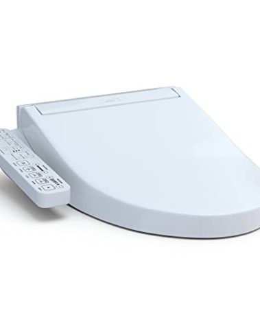 TOTO® WASHLET® C2 Electronic Bidet Toilet Seat with PREMIST and EWATER+ Wand Cleaning, Elongated, Cotton White - SW3074#01