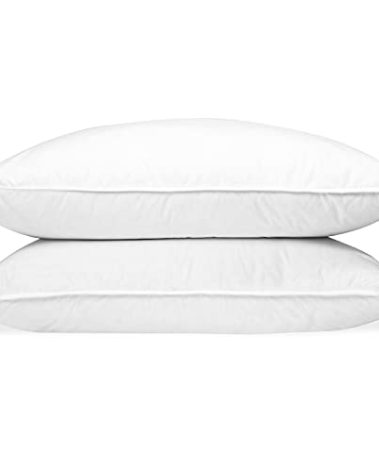 Down Dreams Manchester Mills Classic Pillows - King/Firm Support 2-Pack