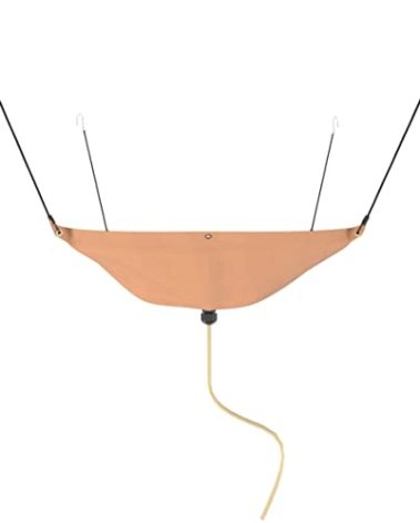 Tredre Ceiling Leak Diverter, Heavy Duty 420D Oxford Fabric Roof Ceiling Leak Drip Diverter Tarp with 10ft Drain Hose, Khaki, 5' x 5'