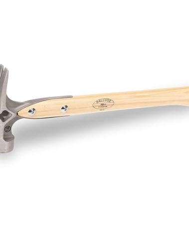 VAUGHAN DALLUGE 16 oz Titanium Hammer, Magnetic Nail Holder, Milled Face, VN07180