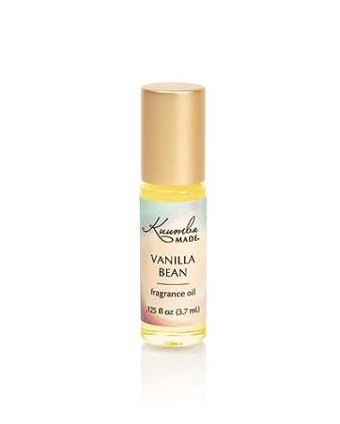 Kuumba Made Vanilla Bean Fragrance Oil Roll-On 0.13 fl oz (3.7ml) | Rollerball Perfume | Alcohol Free