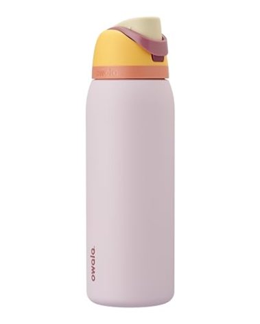 Owala FreeSip Insulated Stainless Steel Water Bottle with Straw for Sports and Travel, BPA-Free Sports Water Bottle, 40 oz, Candy Store