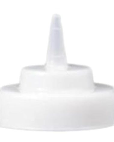 TableCraft 63TC Cone Tip Top, fits All 63mm WideMouth Squeeze Bottles, Dishwasher Safe, Natural, NSF, Made in USA