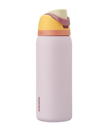 Owala FreeSip Insulated Stainless Steel Water Bottle with Straw for Sports and Travel, BPA-Free Sports Water Bottle, 32 oz, Candy Store