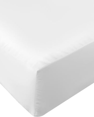 Utopia Bedding Cal King Fitted Sheet - Bottom Sheet - Deep Pocket - Soft Microfiber -Shrinkage and Fade Resistant-Easy Care -1 Fitted Sheet Only (White)