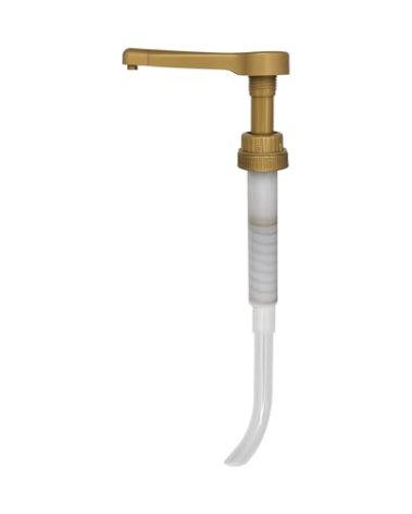 Sauce Pump 64 fl. oz. for Syrup for Torani, Davinci | Fit Ghirardelli 87 to 90 fl oz | Chocolate, Caramel, Vanilla, Variety of Sauces | BPA-Free | by Handit I 1-Piece