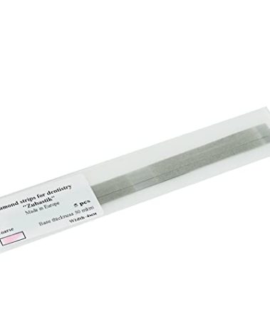 Zubastick Dental Abrasive Strips Finishing Polishing 4mm Coarse 5pcs