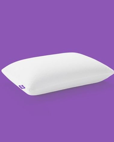 Purple Harmony Pillow - Standard - Medium, Greatest Pillow Ever Invented, 360º Hex Grid & Talalay Latex Core - No Pressure Support, Stays Cool, Luxurious Comfort