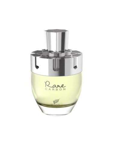 Afnan Rare Carbon Eau De Parfum Spray for Men, 3.4 Fl. Oz