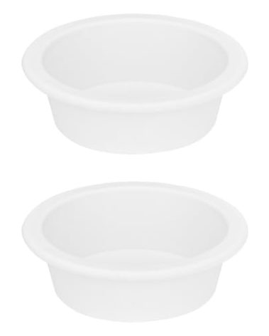 ASAWASA 2 Pcs Silicone Liners for Wax Warmer,No Mess, No Scrape, Long Lasting and Reusable, 2.48 in in Bottom Diameter (medium size 2pcs)