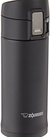Zojirushi 0.36-Liter Stainless Steel Travel Mug, 12-Ounce, Black