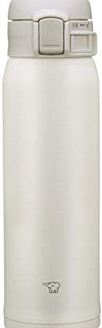 Zojirushi SMSR48EWA Stainless Mug, 16-Ounce, White