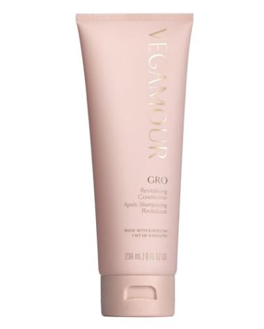 VEGAMOUR GRO Revitalizing Conditioner | Smooths, Strengthens and Adds Shine to Thinning Hair | Clean, Vegan, Cruelty-Free, Clinically Proven and Color Safe (8 Fl Oz)