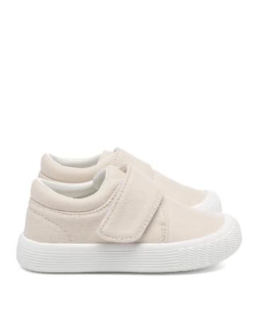 Jack & Lily Canvas Sneakers for Kids - Breathable Toddler Shoes with Non-Slip Sole for Confident Steps - Slip on Shoes for Comfort & Daily Play - Baby Sneakers Keep Little Feet Happy All Day Sahara
