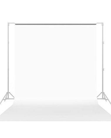 Savage Seamless Paper Photography Backdrop - #66 Pure White (107 in x 36 ft) Made in USA