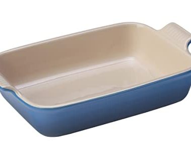 Le Creuset Stoneware Heritage Rectangular Dish, 2.5 qt. (10.5" x 7"), Marseille