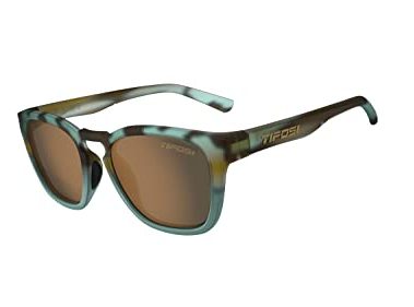 Tifosi Optics Smirk Sunglasses (Matte Blue Tortoise, Brown)