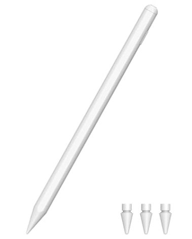 Pencil Pro for iPad 2018-2025, IPencil with 15 Min Quick Charge & Power Indicator & Palm Rejection & Tlit Sensitivity, Stylus Pen for iPad 6-11, Air 3-5/M2/M3, Mini 5-6, Pro (11"/12.9" 3-6/13"/M4)