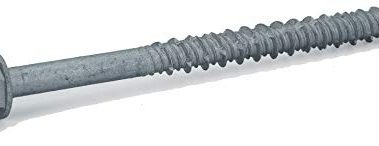 CONFAST 1/4" x 3-1/4" Concrete Screws 410 Stainless Steel Hex with Concrete Drill Bit for Anchoring to Masonry, Block or Brick (50 per Box)