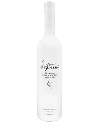 Kosterina Original Extra Virgin Olive Oil | Polyphenol Rich Greek Olive Oil, Cold-Pressed EVOO, Early Harvest Koroneiki Olives | High Antioxidant Natural Superfood | Harvested in Greece (16.9 oz)