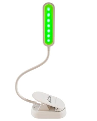 Family Tree Remedies Migraine Relief Light – Clip-On 520nm Green Light Therapy for Headaches, Sleep, Anxiety | USB Rechargeable, Portable LED Lamp for Natural Headache Support | Adjustable Brightness