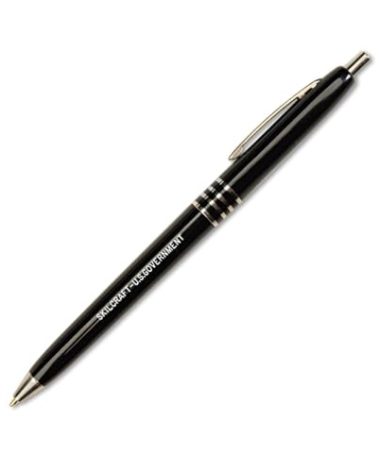 Skilcraft U.S. Government Retractable Ball Point Pen, Fine Point, Black Ink, Box of 12 (7520-00-935-7135)