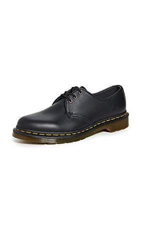 Dr. Martens Unisex Vegan 1461 Oxford Shoe, Black Felix Rub Off, 10 Women/9 Men