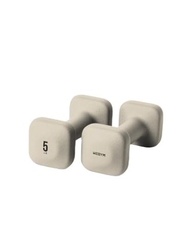 WeGym SafeGrip Dumbbells, Anti-Slip, Anti-Roll, Thick Handles, Free Weights, Square Dumbbells for Secure Workouts at Home, Weightlifting, and Personal Training
