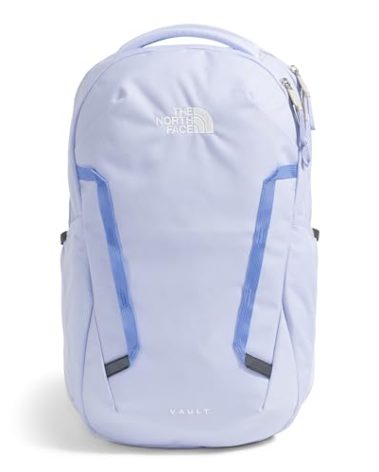 The North Face Women's Vault Everyday Laptop Backpack - PFAS Free, Purple Mint/Virtual Blue, One Size