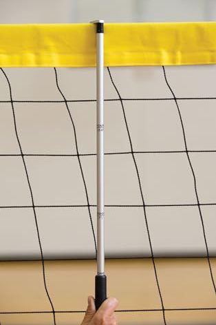 Tandem Sport Precise Height - Volleyball Net Measure Pole - 4 Pre-Set Net Heights - Volleyball Official Equipment