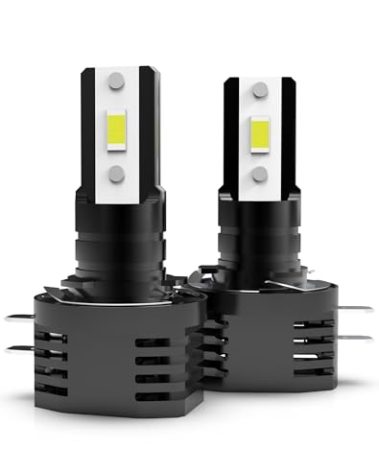 CHOPDARK H11B LED Bulbs H9B H8B Fog Lamp 50W 20000Lm 6500k White Plug and Play for Kia Hyundai ‎Fiesta Corsa 2pcs