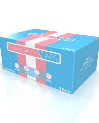 TransGenX 2 Pack 4 Inch Wide FTM Trans Chest Tape - The Best Trans Binding Tape