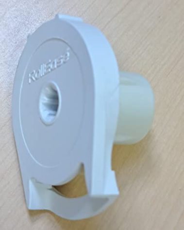 Rollease Clutch R Series with Bead Stopper (White, R8-1 1/8" Tube)
