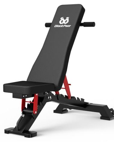 Weight Benches for Home Gym - Adjustable Workout Bench Press 1300lb Capacity Heavy Duty for Exercises Incline Flat Decline Sit-Ups