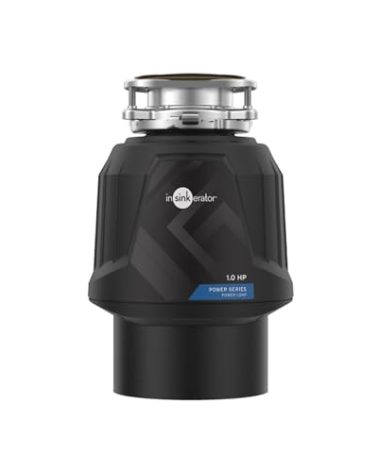 InSinkErator Power 1HP, 1 HP Garbage Disposal, Power Series EZ Connect Continuous Feed Food Waste Disposer, Black
