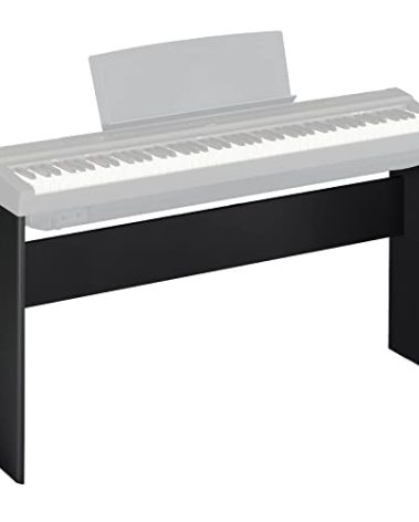 penypeal L85 Keyboard Stand for Adult Compatible for Yamaha P71//P45/P-125/P-128/P35Keyboard, Wooden, Black