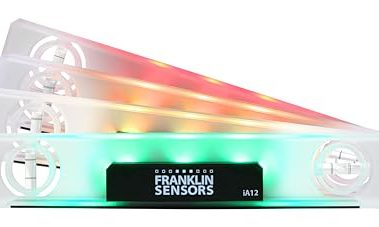 Franklin Sensors Light Level/Digital, Electronic, 12-inch Magnetic Torpedo Level, Vertical and Horizontal Leveler Tool with 2 Bubble Vials