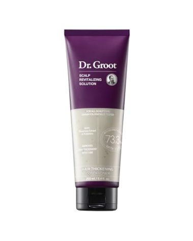Dr. Groot Hair Thickening Conditioner For Hair loss, Thinning Hair, Korean Hair Care, Biotin Scalp Treatment, Clinically Tested, Thicker Hair, Reduces Oil