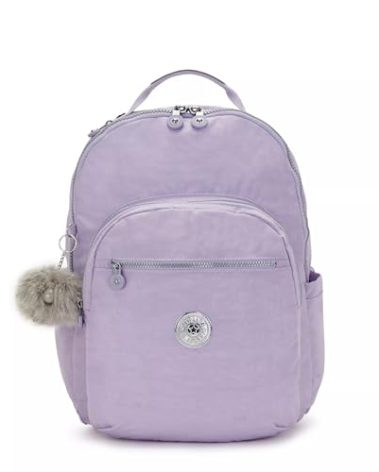 Kipling Seoul Extra Large 17" Laptop Backpack Bridal Lavender