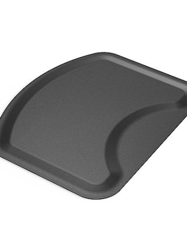 OmySalon Salon Mat for Hair Stylist Anti Fatigue, Thick Barber Chair Mats with Round Cutout Hair Salon Mats for Hairdresser Standing, Barbershop Beauty Spa Hairdressing Equipment