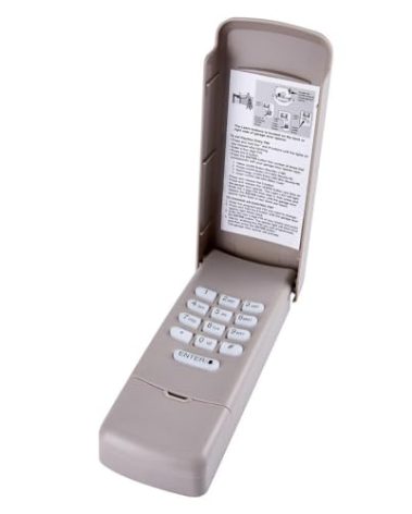 for 877MAX 878MAX Garage Door Opener Keypad Compatible with Most Liftmaster Charmberlain Craftsman Garage Door Openers - Works with Learn Button or Dip Switch - Easy Installation