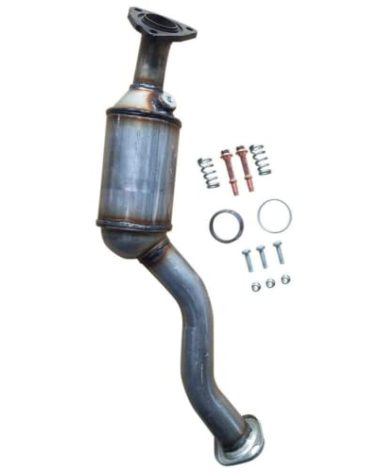 MOTORHOT High Flow Front Catalytic Converter Compatible With 2006 2007 2008 Honda Fit 1.5L Direct-Fit EPA Compliant