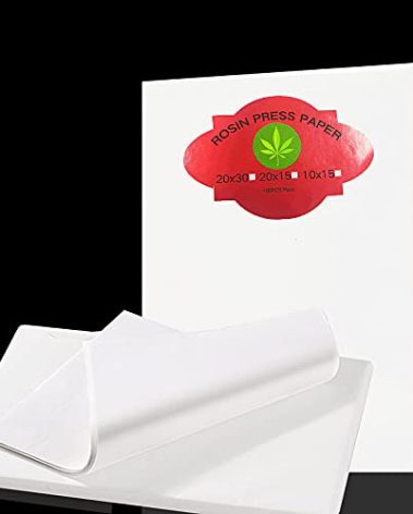 Heating Press Paper Pre-Cut Parchment Paper Slick Silicone Coating on Double Sides 100 Sheet (8X12)