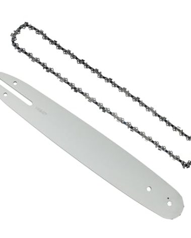 48-09-3001 Replacement 16 inch Chainsaw Bar for Milwau-kee 2727-20 M-18 Chainsaw (1 Chains + 1 Bars)
