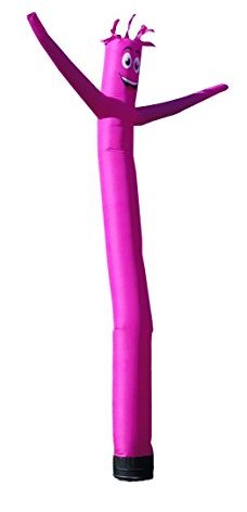 Hot Pink 20ft Tall Inflatable Tube Man Air Powered Dancing & Waving Puppet for Outdoors (Puppet Attachment only) | Feather Flag Nation