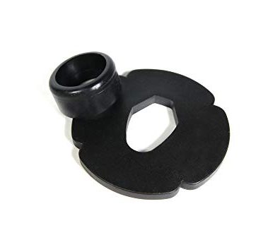 Bokuto Bokken Tsuba and Dome (Stopper) (Black)