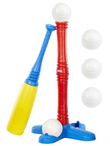 Little Tikes T-Ball Set, Red, 5 Balls, for Toddlers Ages 18+ Months – Amazon Exclusive