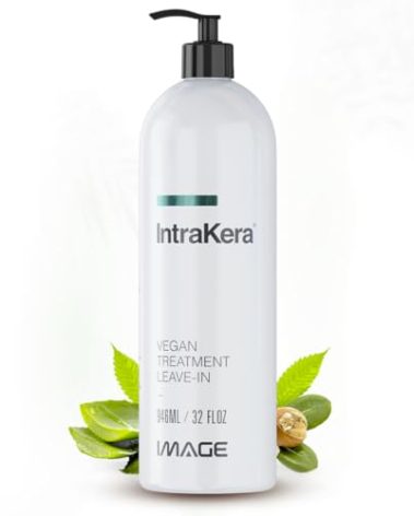 Image Intrakera Leave-In Conditioner for Frizzy, Curly, and Straight Hair - Stop Washing your Hair Every Day - Keratin Replenisher - Detangler for Dry or Damaged Hair - Dry Damaged Hair