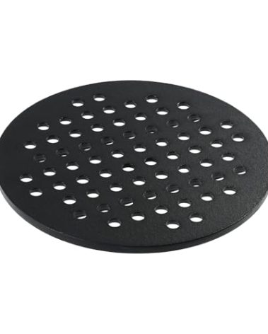 Grillflame KJ-MFG23 Cast Iron Fire Grate Replacement Parts for Kamado Joe 18 Inch Classic Series I II III 9.75in Charcoal Grate Plate KJ23RH KJ23RHC KJ15040921 KJ23RHCI-A Ceramic Grill Accessories